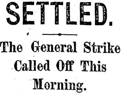 Strike Newspaper Headlines