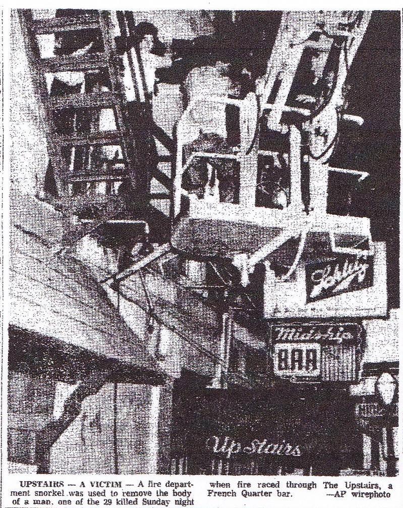 "Upstairs - A Victim," Times-Picayune, June 25, 1973.