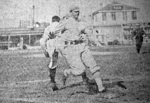 "Shoeless Joe" Jackson at Pelican Park