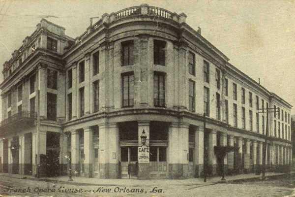 "French Opera House, New Orleans, La."