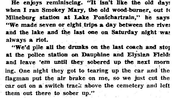 Engineer John White on Dealing with Drunkards