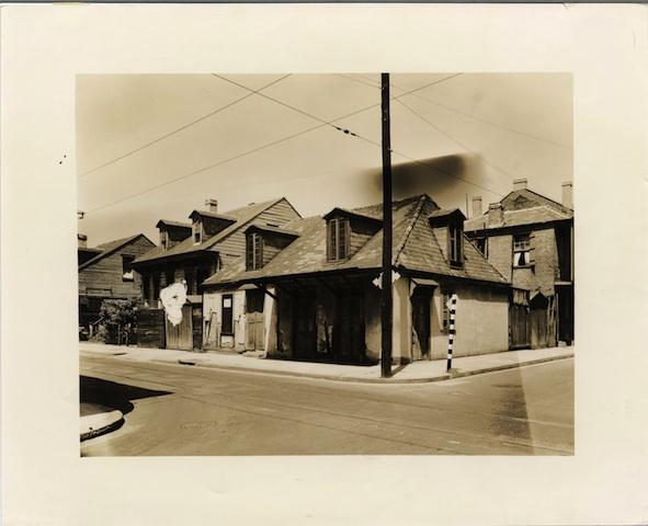Lafitte's Blacksmith Shop, 1939