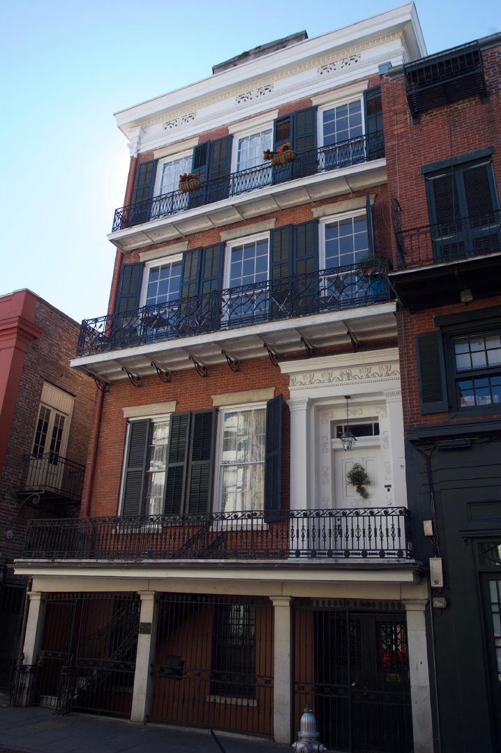 Le Petit Salon Building at 620 St. Peter St. as it Looks Today