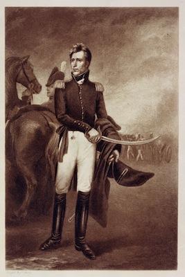 General Andrew Jackson after the Battle of New Orleans