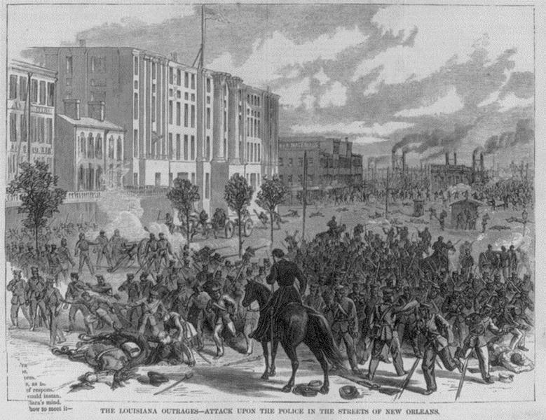 Government Forces and Fighting on Canal Street
