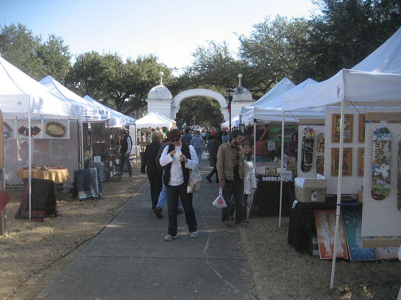 Arts Market in Palmer Park.