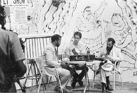 Poet Everette Maddox with Bunny Matthews on NOTV Circa 1987