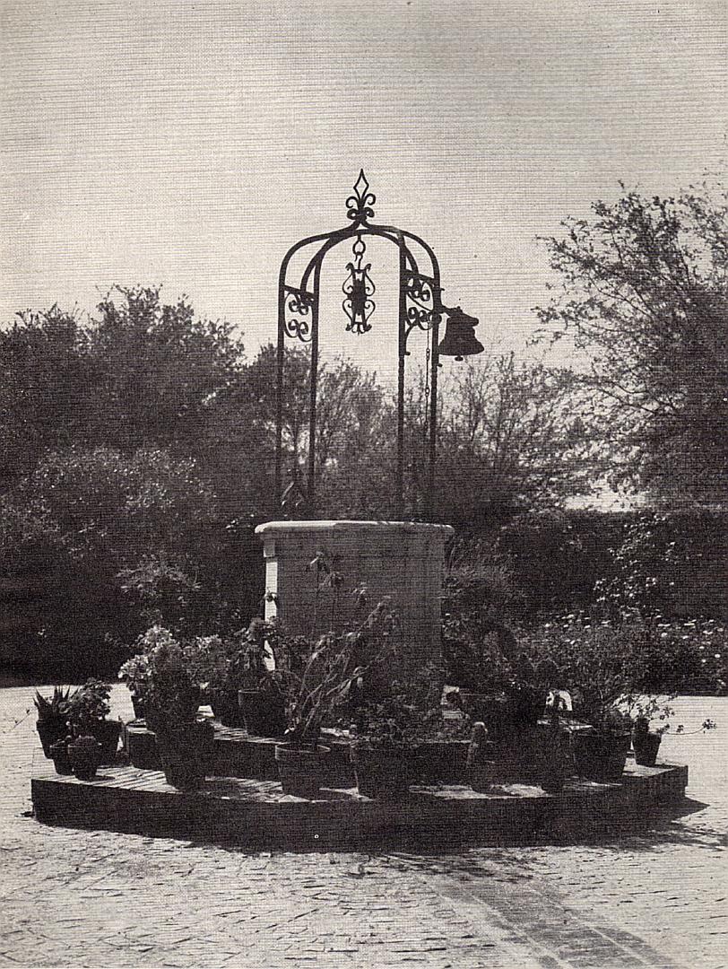 Wishing Well, Ridgewood Preparatory School, 1948
