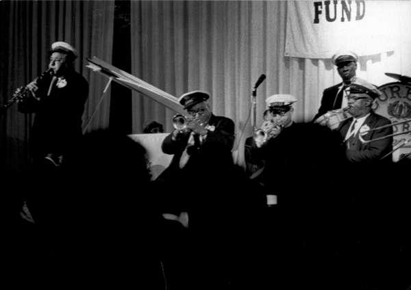 Emma Barrett and her Band at the Benefit of United Heart Fund at Royal Orleans Hotel, January, 1965