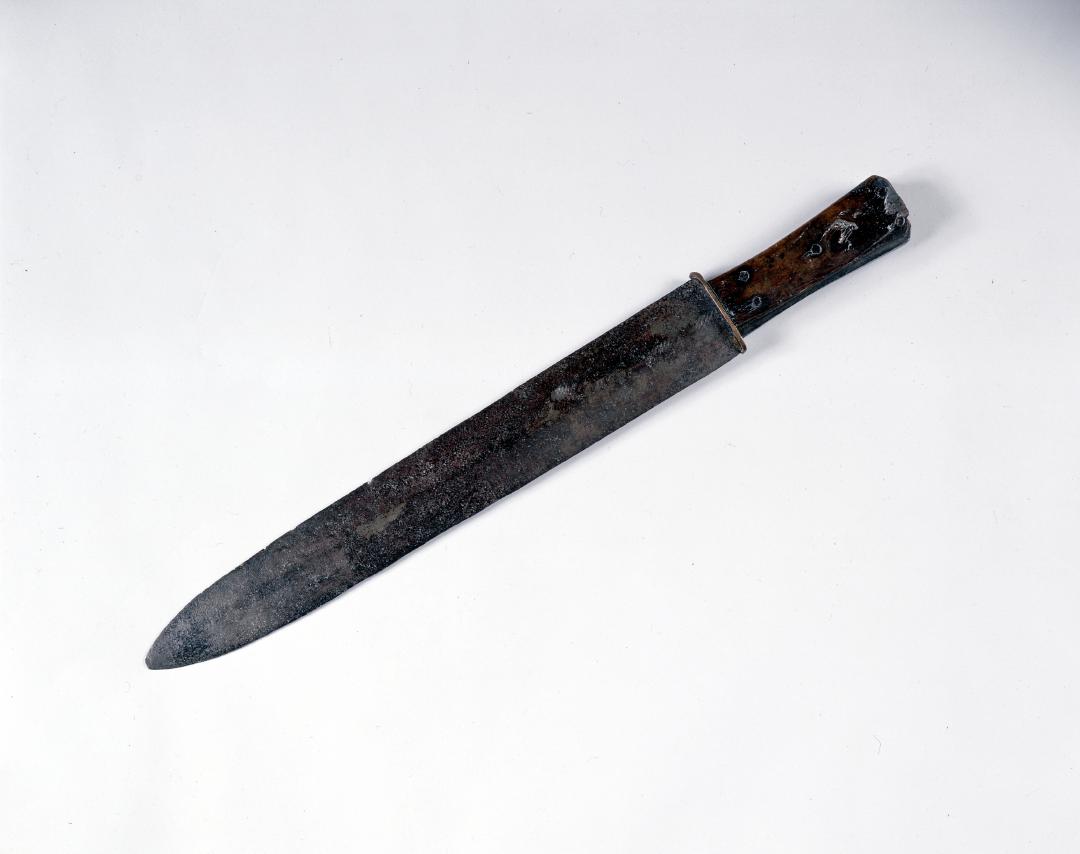 Knife, circa 1812, found at site of the Battle of New Orleans