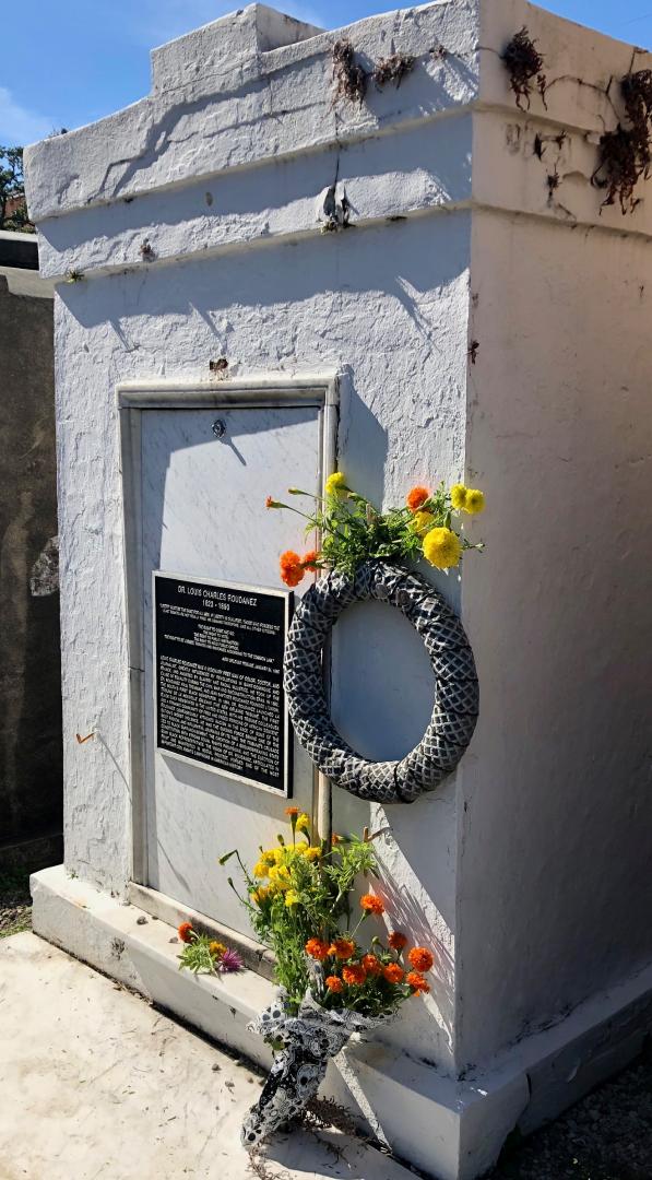 Tomb of Dr. Louis Charles Roudanez