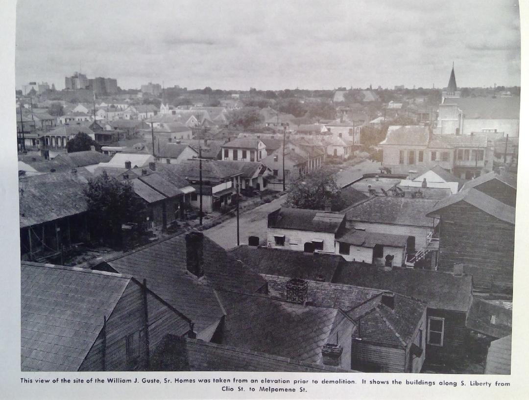 The Guste Homes and Melpomene Neighborhood in 1964<br />
