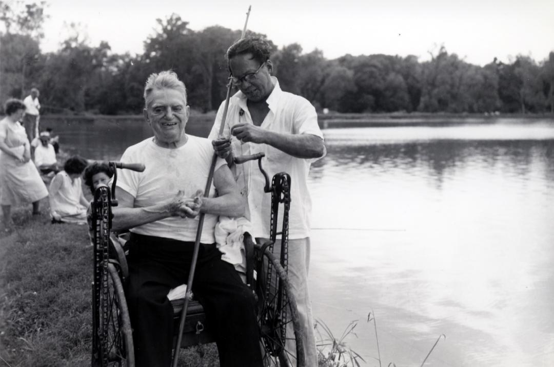 Lake Johansen, Station Farm, and Sports & Leisure at the National Leprosarium, Carville, Louisiana