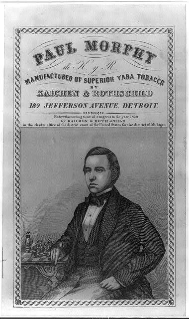 Justice Alonzo Morphy's son, Paul Charles Morphy (1837-1884)