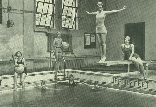 Broadway Campus Gymnasium, Pool, and Woodward Way