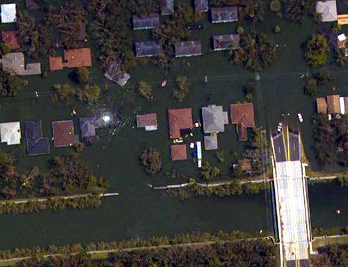London Avenue Canal Levee Breach in 2005