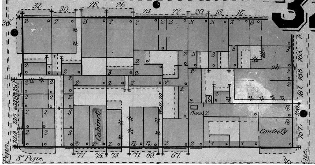 Sanborn Map of 701 Royal Street