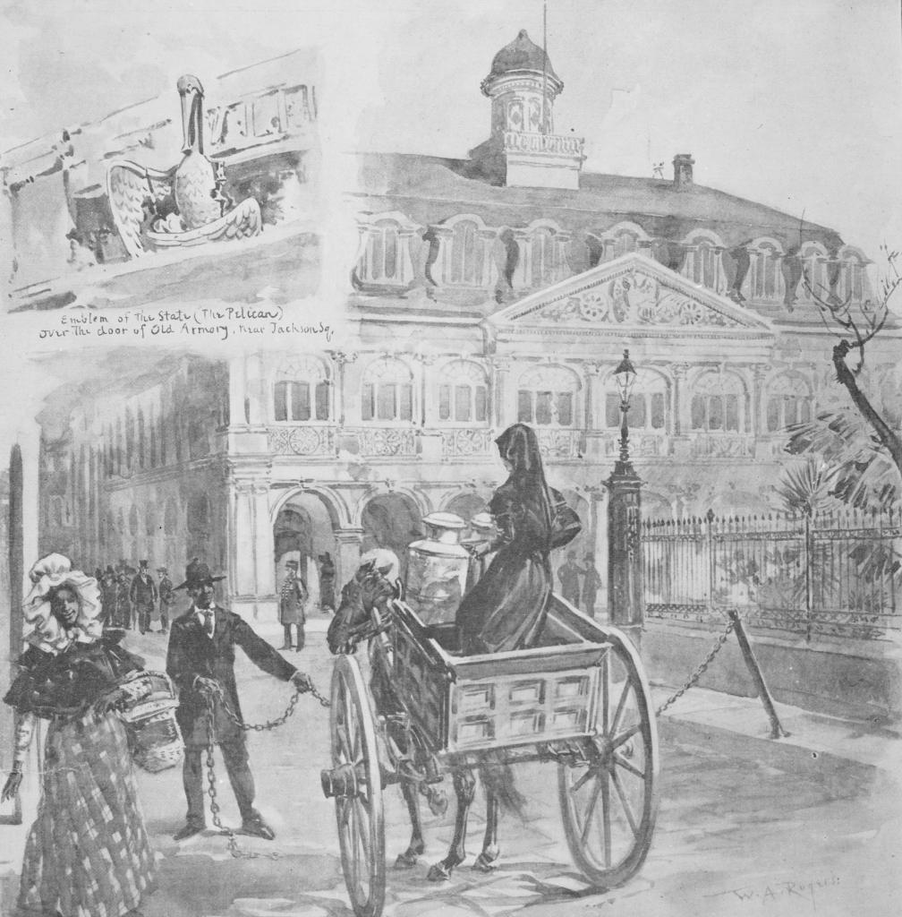 View from St. Peter Street, 1889