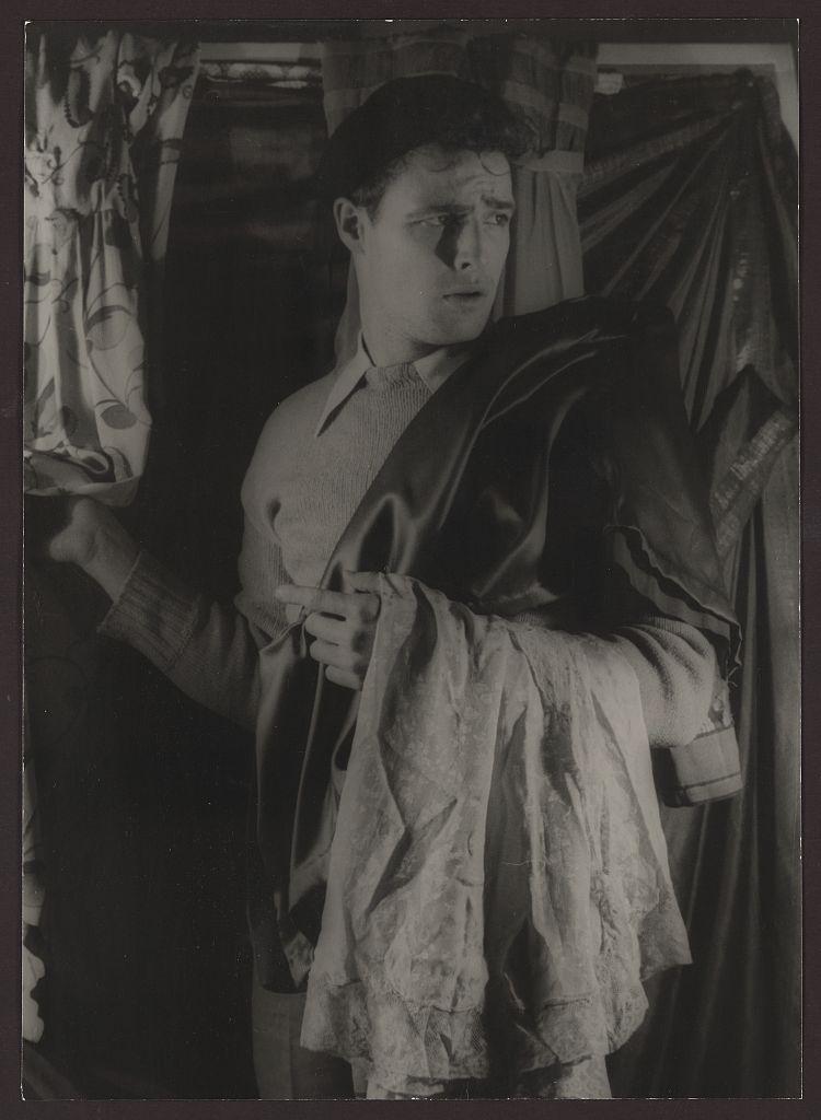 "Portrait of Marlon Brando, 'Streetcar Named Desire'."