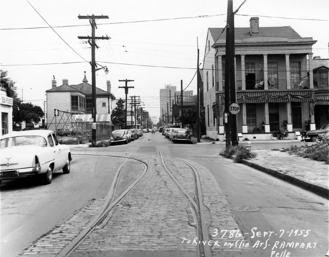Clio Streetcar in the Early 1900s