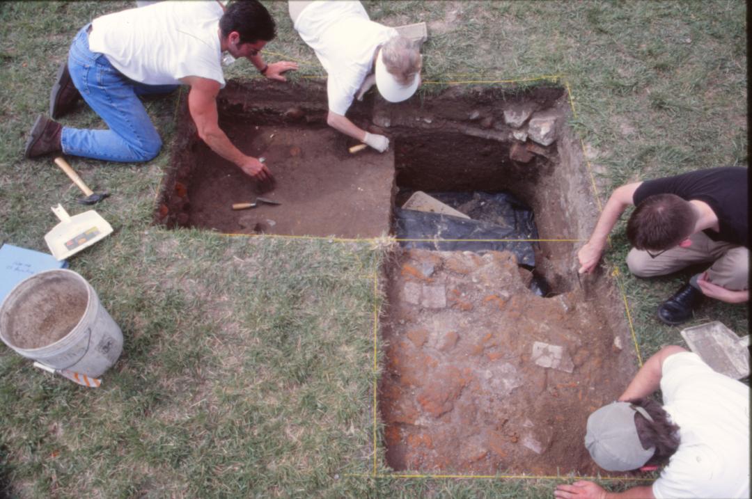Excavations at St. Augustine Site