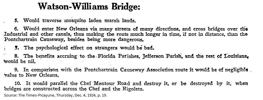 And Why the Watson-Williams Proposal is Inferior