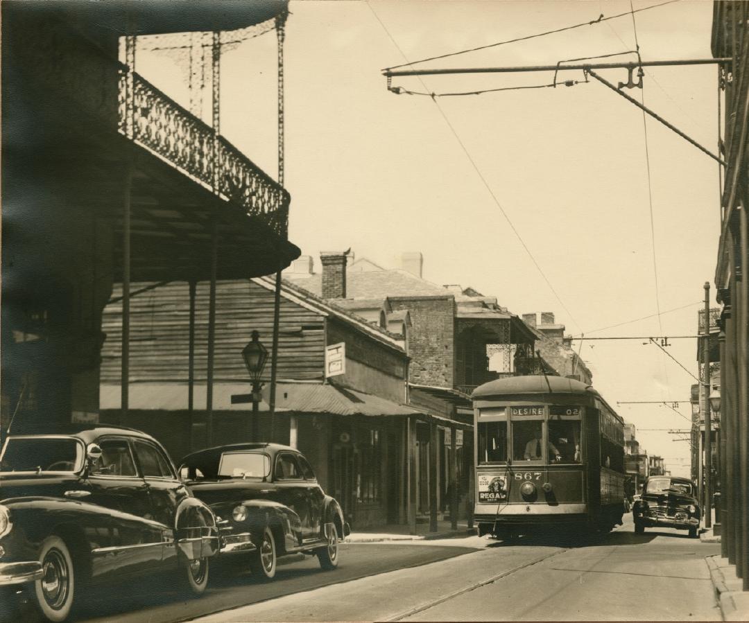 "There Was a Streetcar Called Desire."