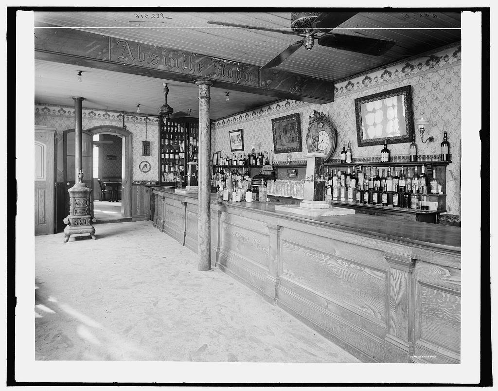 Old Absinthe House and the Battle of New Orleans