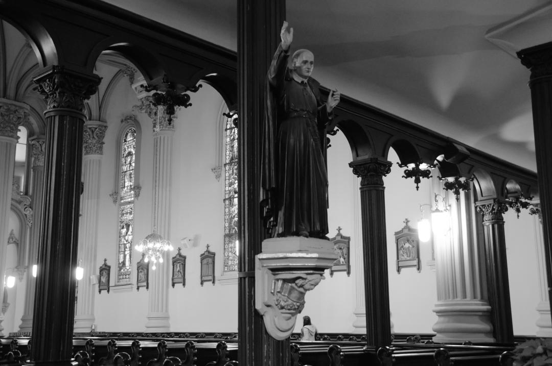 Interior of St. Mary's Assumption.