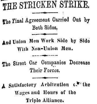 Strike Newspaper Headlines