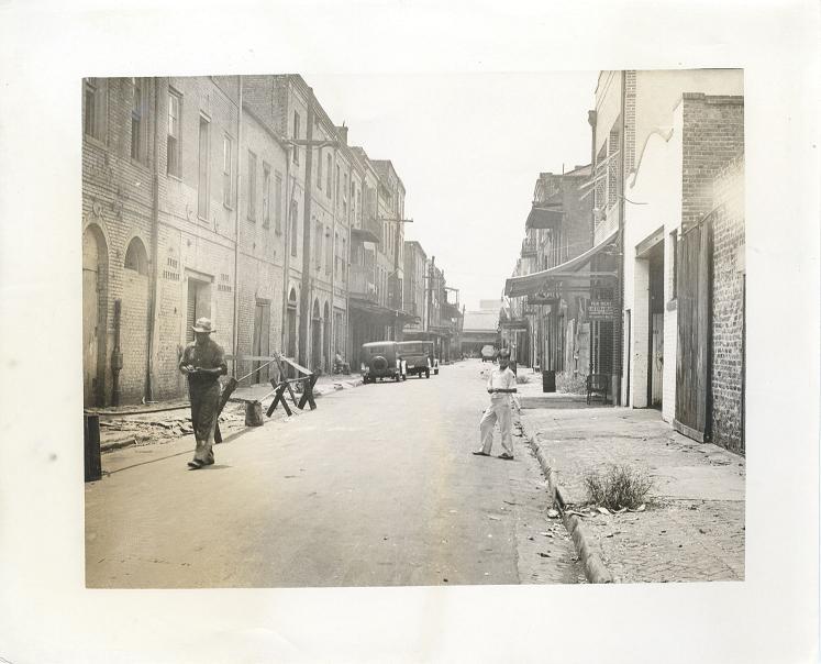 View of Gallatin Street, 1936