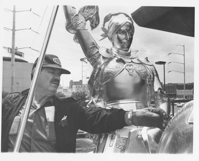 Joan of Arc Statue Photograph #951, Undated
