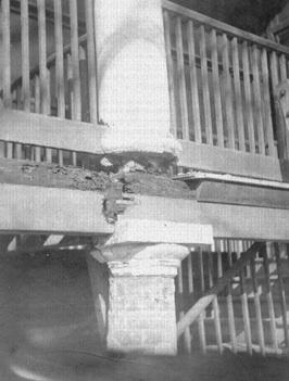 After Termite Infestation, Residence, Jackson Barracks