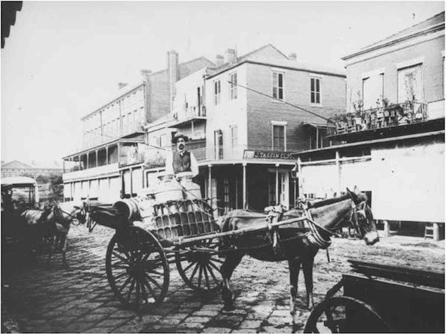 Milk Wagon, circa early 1900s