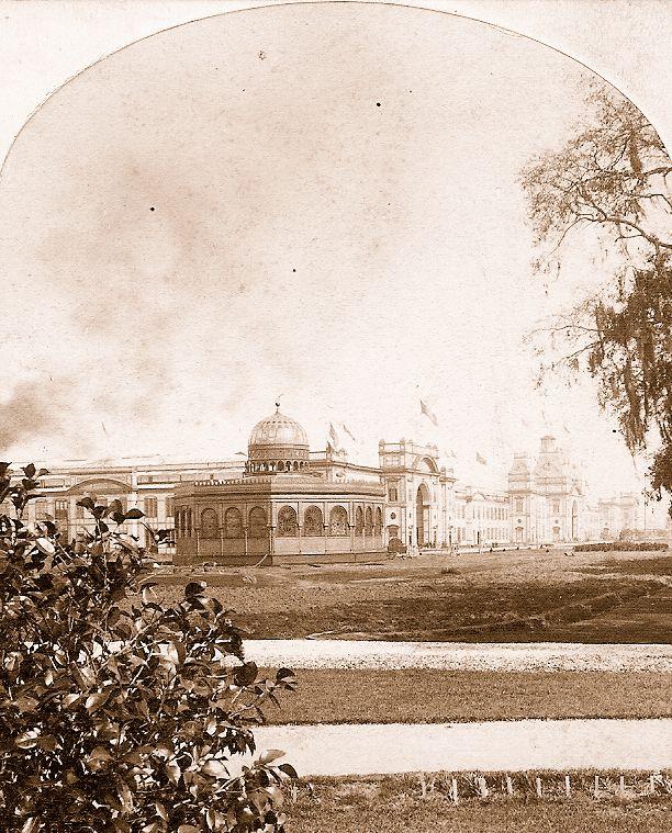 The Mexican Mining Pavilion and the Main Building