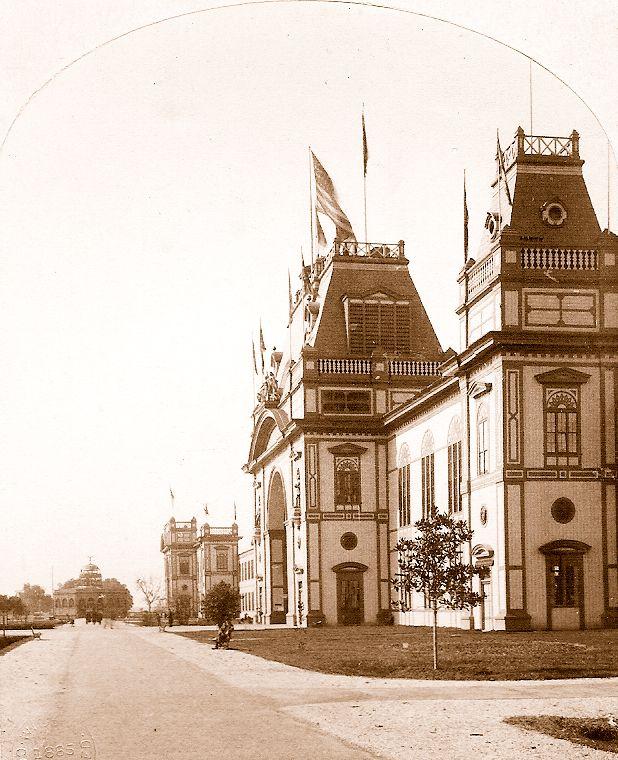 Main Building, World's Industrial and Cotton Centennial Exposition