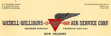 End of the Wedell-Williams Air Service
