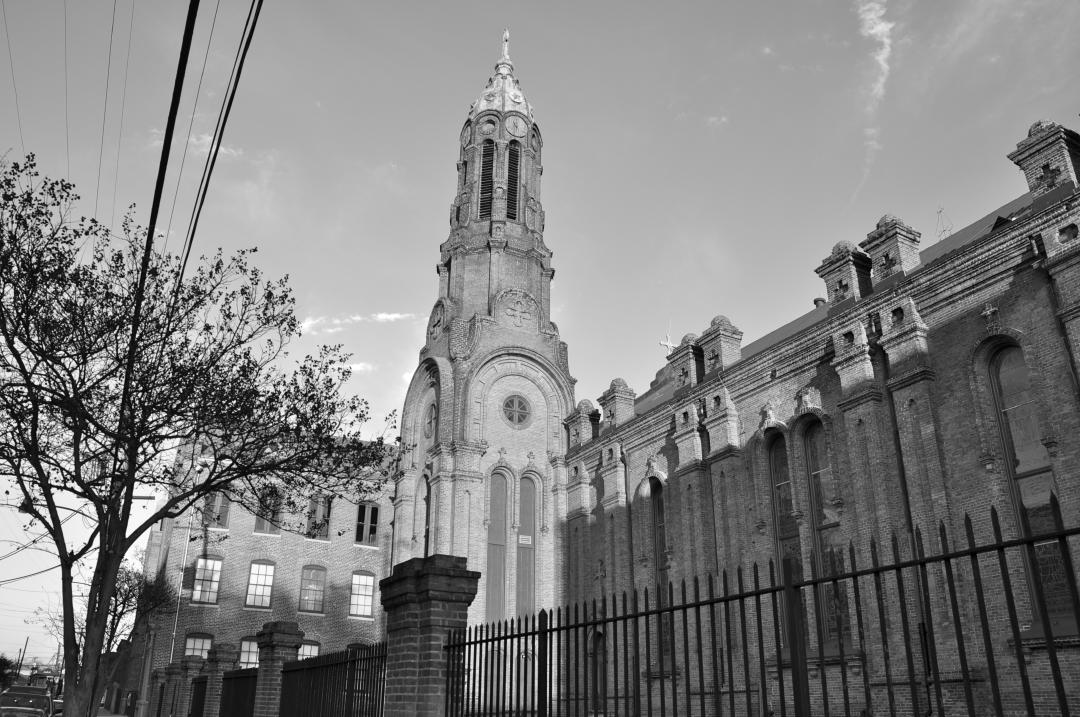 St. Mary's Assumption Church, side view
