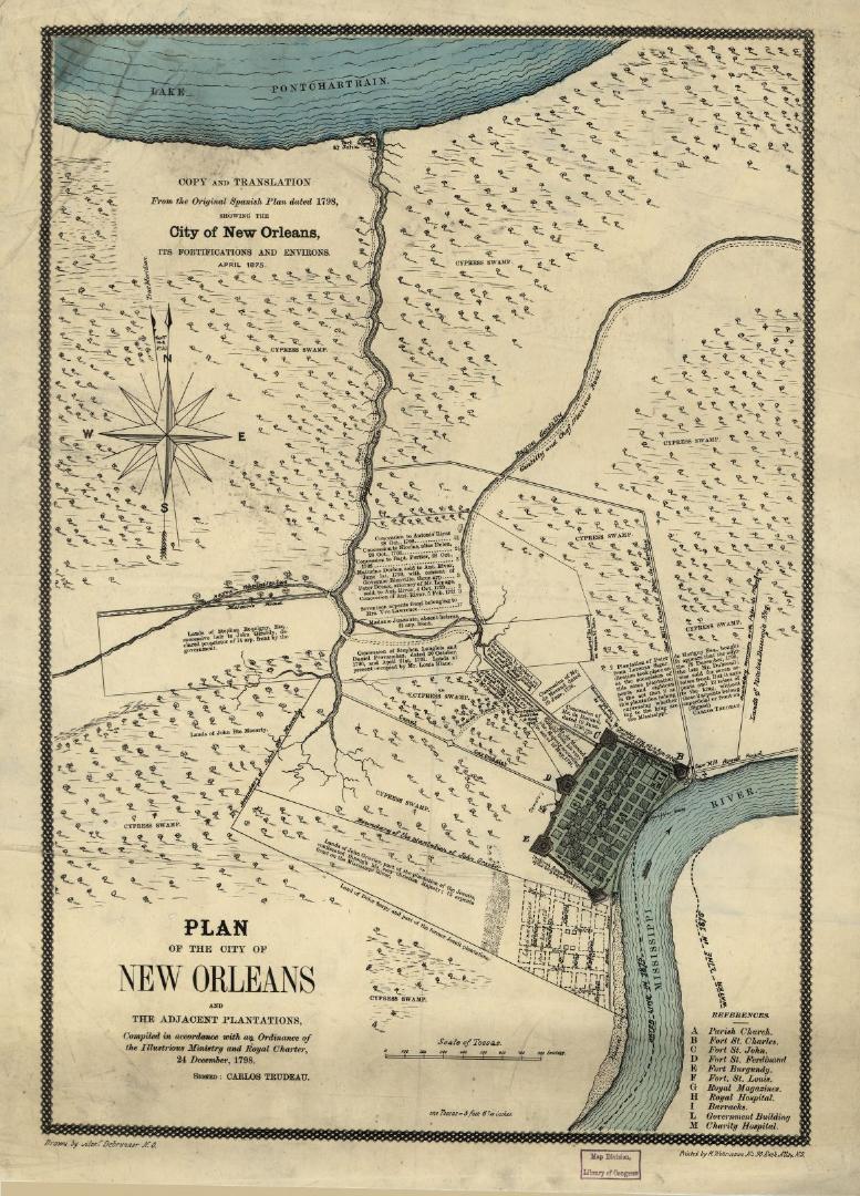Origins of New Orleans City Park 
