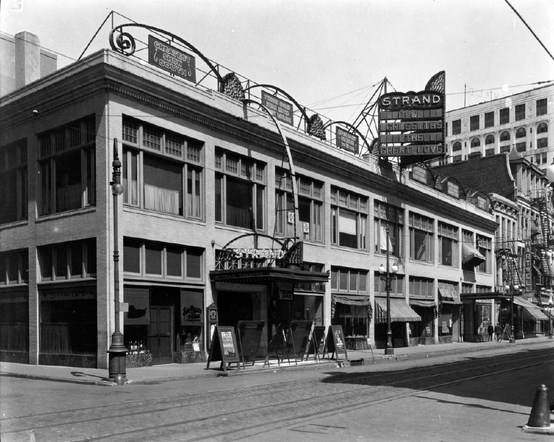 "Strand Theater."