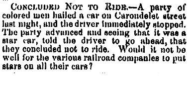 Concluded Not To Ride