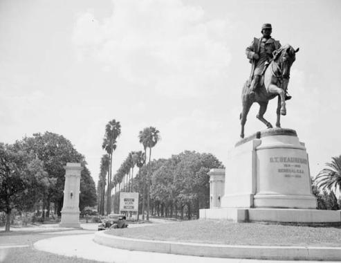General Beauregard Statue