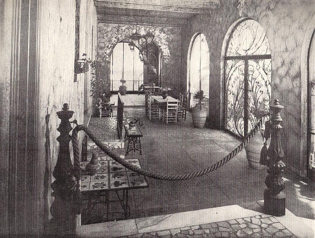 Loggia, looking from the Library, Ridgewood Preparatory School